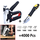 4-in-1 Heavy Duty Staple Gun Kit | Manual Nailer & 4000 Nails - thumbnail 1