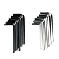 L-Shaped Hex Key Allen Wrench Set | Carbon Steel 0.9mm–8mm Double-End Hexagon Tool - thumbnail 6
