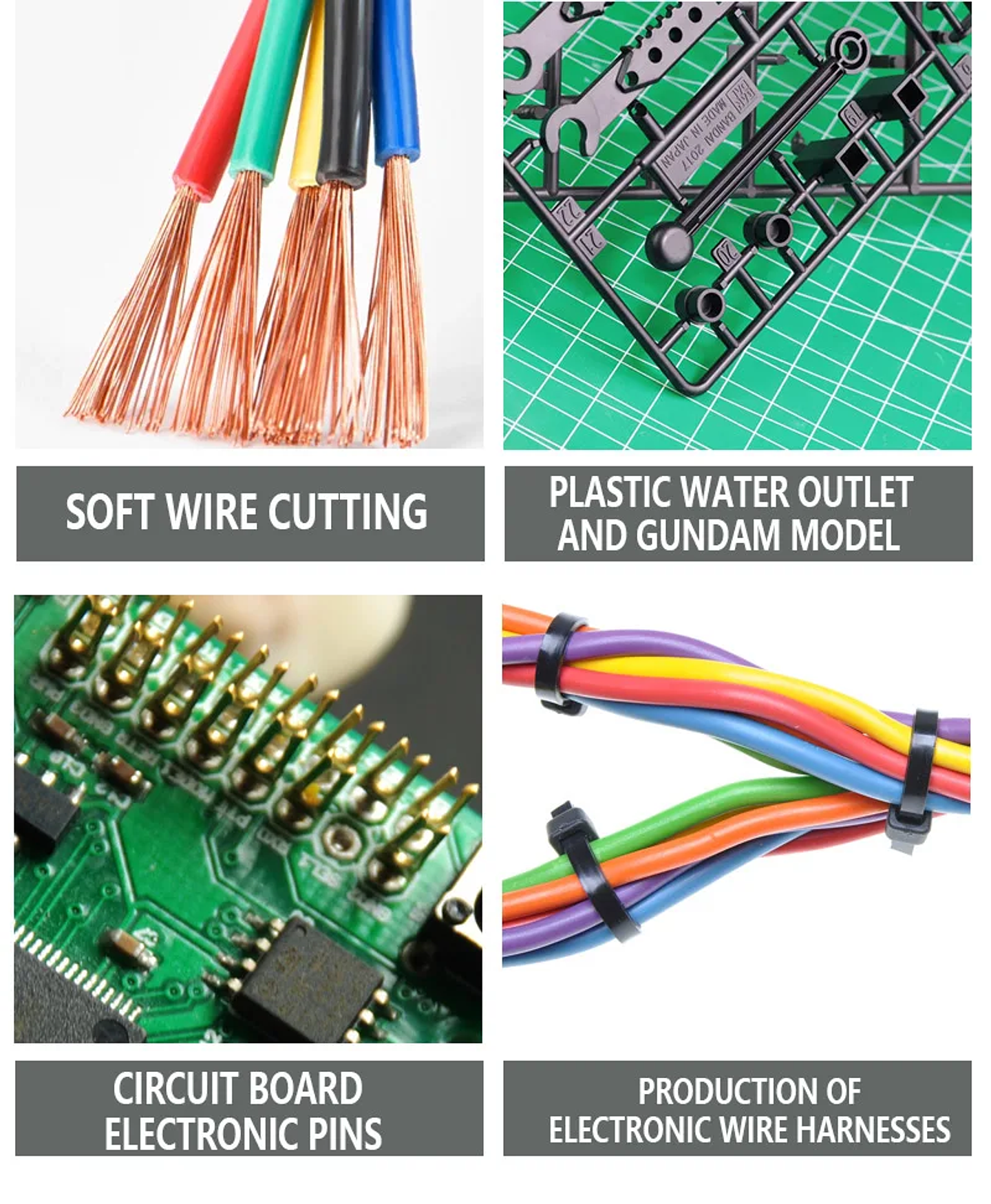 Precision Plastic Nippers & Cable Cutters | Chrome Vanadium Water Mouth Pliers for Electrical Work 10