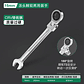 180° Flex-Head Ratchet Wrench | 72-Tooth CR-V Steel Gear | Professional Metric Combination Spanner - thumbnail 11