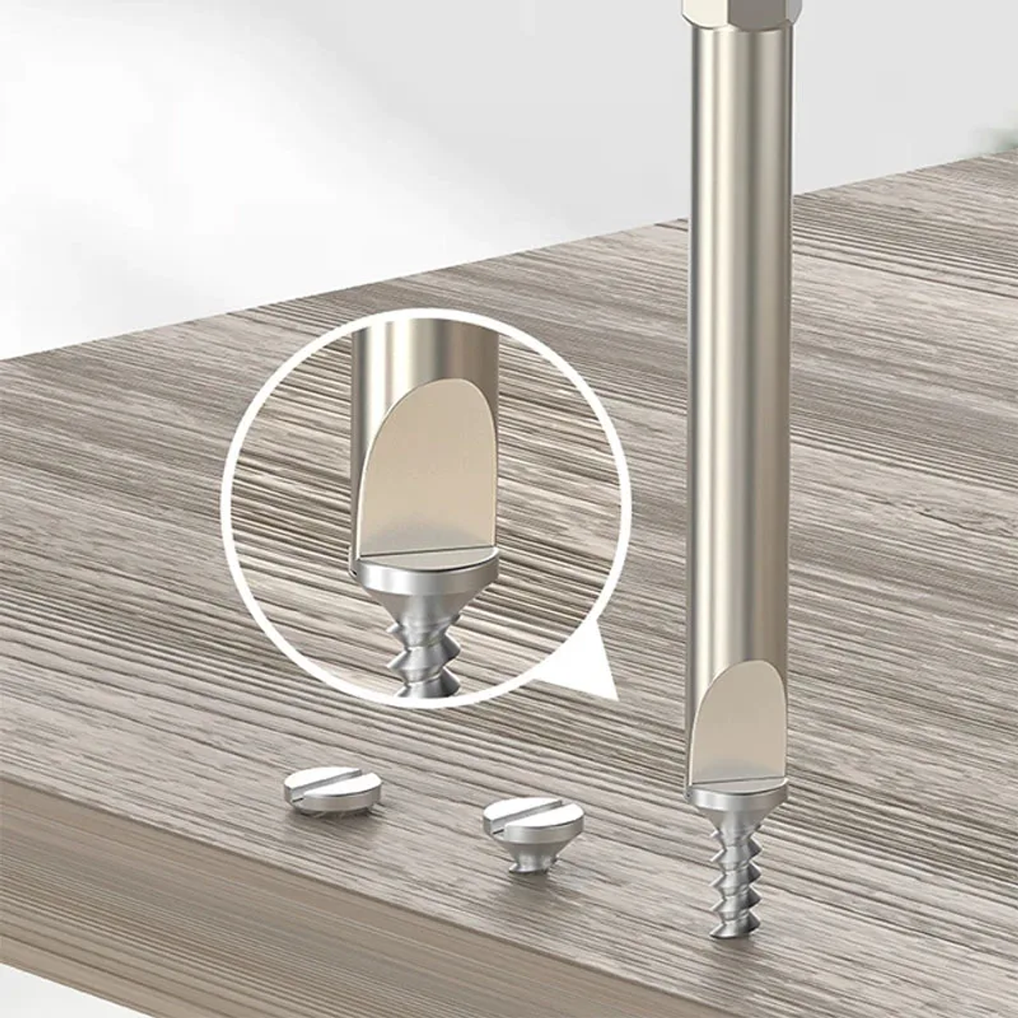 S2 Steel Magnetic Slotted Bits | 1/4
