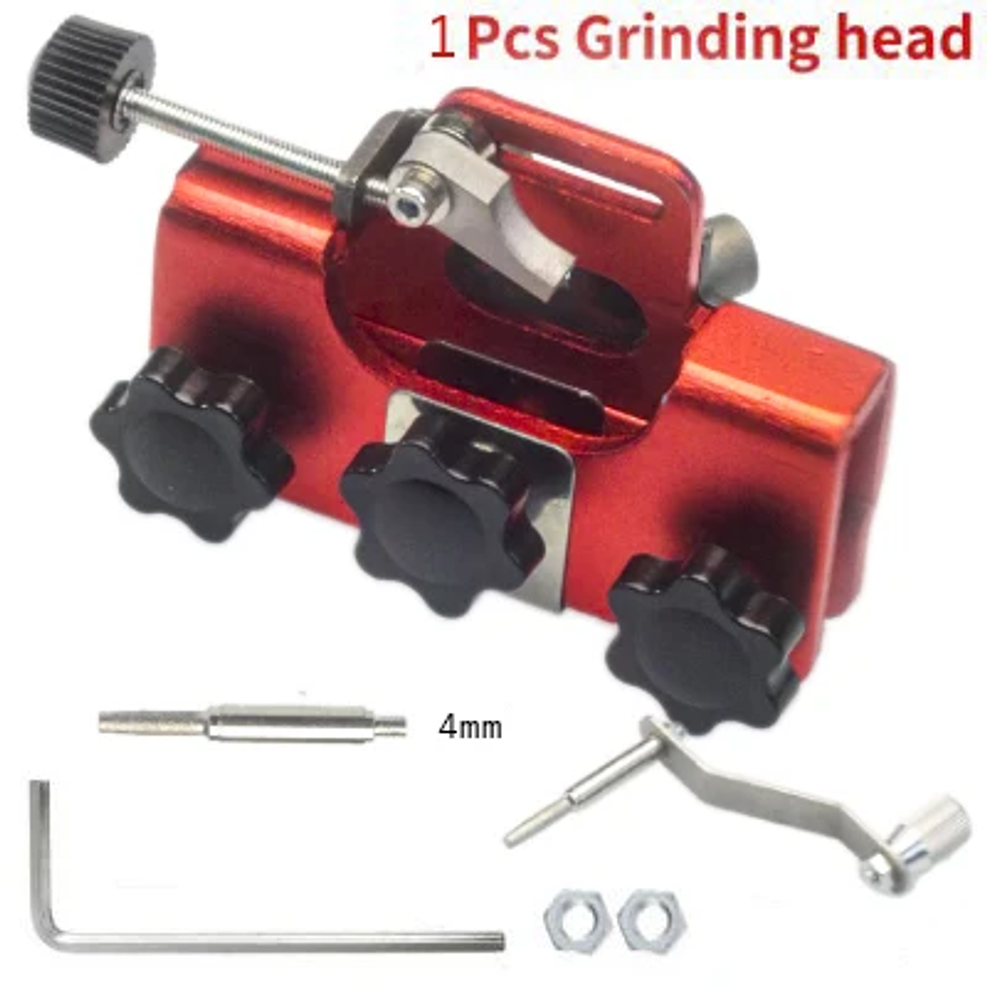 Portable Chainsaw Chain Sharpener | Manual Crank Grinder Tool 9
