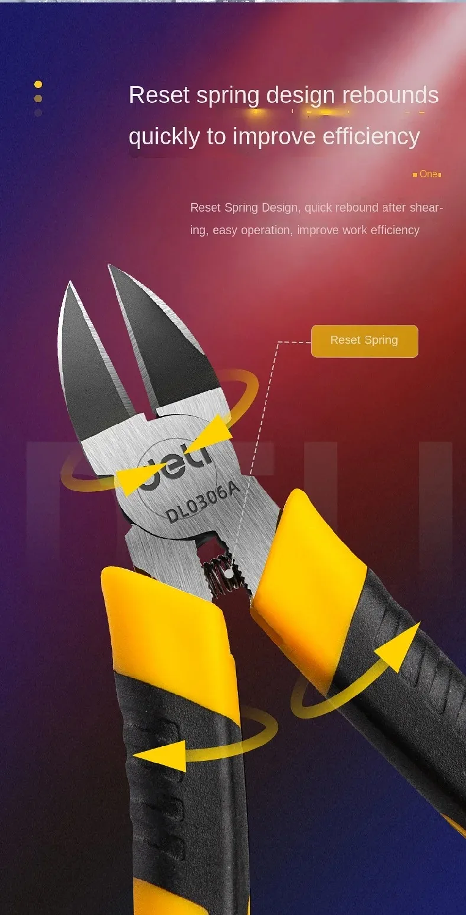 Precision Diagonal Cutting Pliers | 5