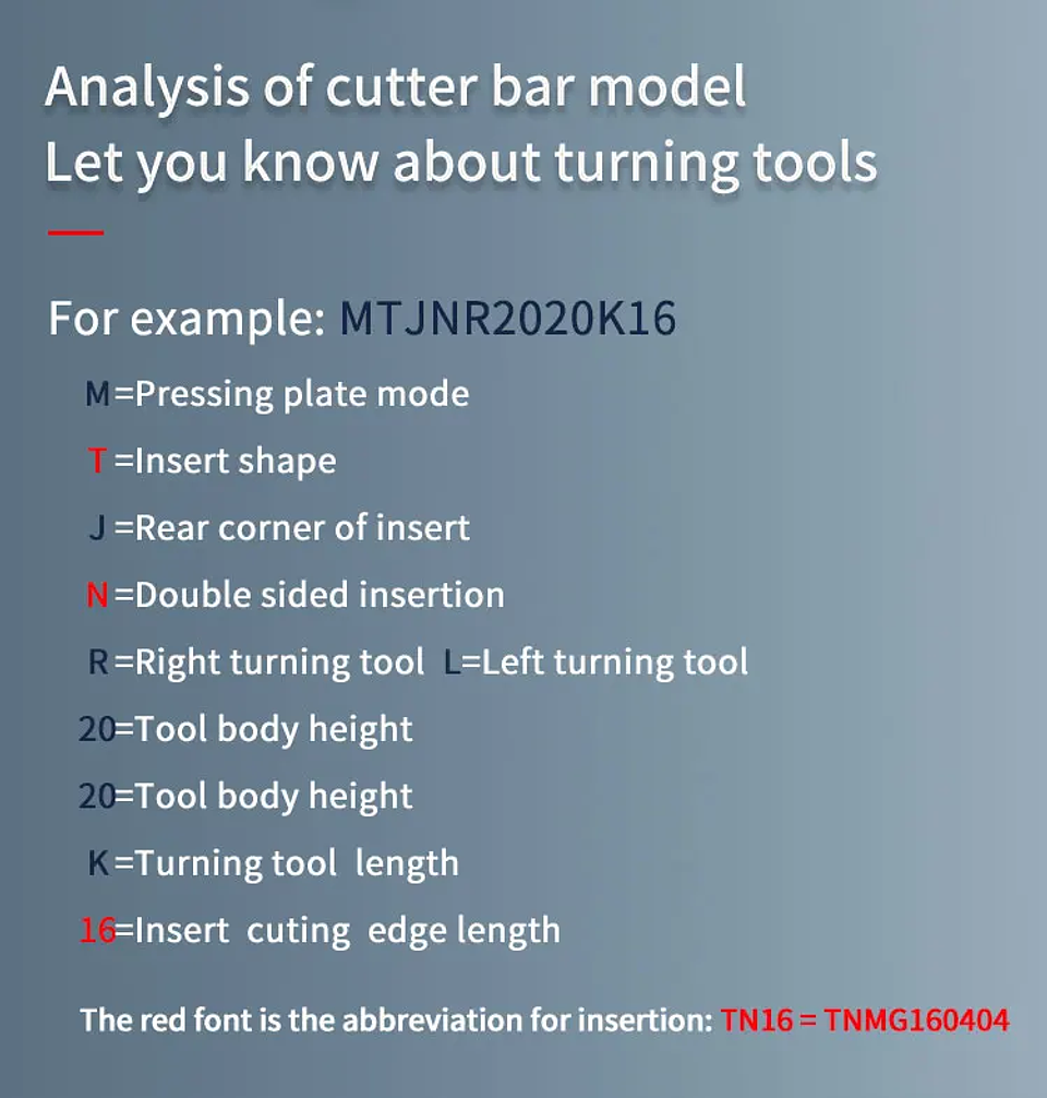 External Turning Tool Holder Set | TNMG16 Carbide Inserts Lathe Cutting Tool Kit 13