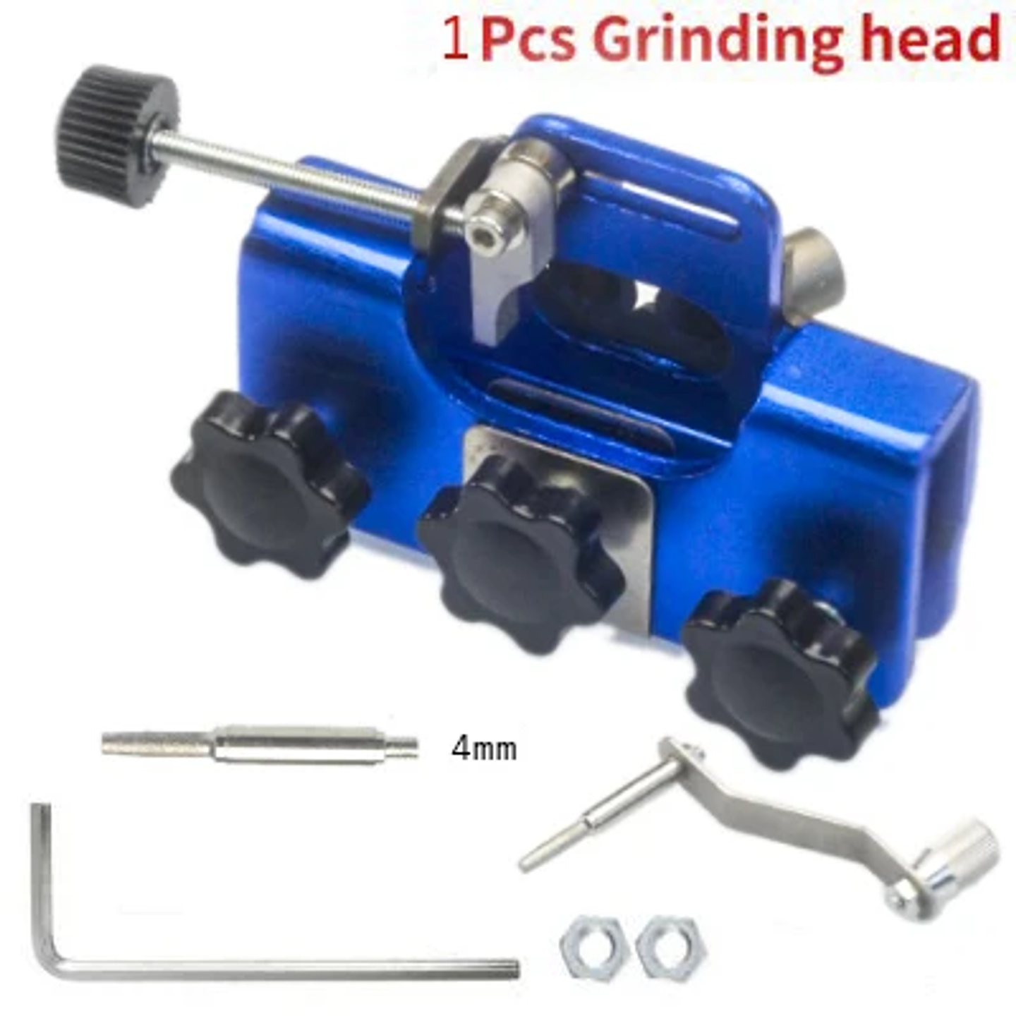 Portable Chainsaw Chain Sharpener | Manual Crank Grinder Tool 13