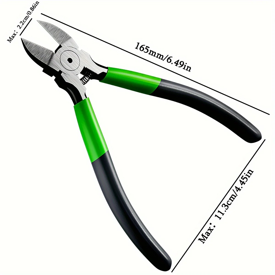 6-Inch Professional Wire Cutter & Stripper | Carbon Steel Nippers for Solid & Stranded Wire | Multi-Purpose Electrical Cutting Tool 7