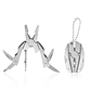Mini Folding Beetle Pliers | Multifunctional Stainless Steel Pocket Tool | Portable Keychain Multi-Tool for Hiking & EDC - thumbnail 7