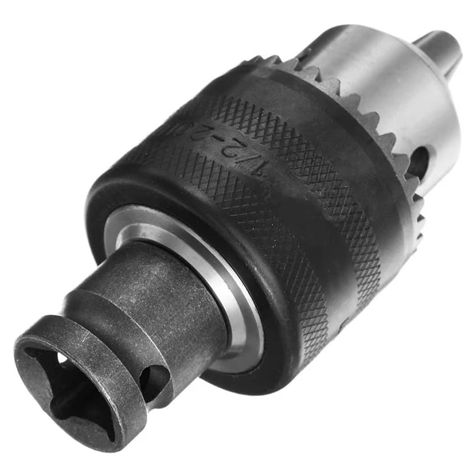 1.5-10mm Impact Wrench to Drill Chuck Adapter | 1/2