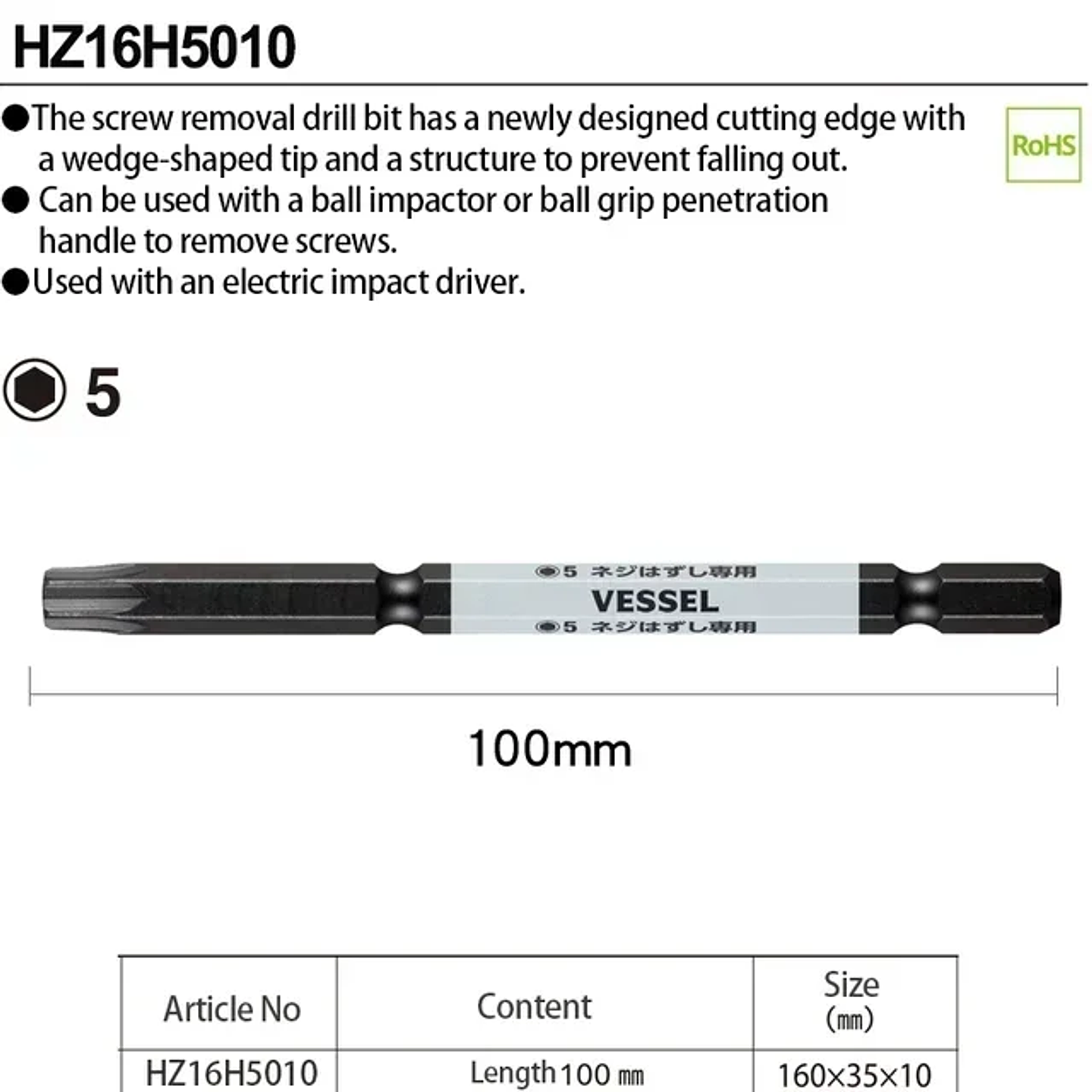 Ball Grip Impact Screwdriver Set | Interchangeable High-Torque Driver with 12° Rotation Function 16