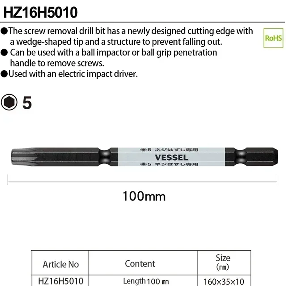 Ball Grip Impact Screwdriver Set | Interchangeable High-Torque Driver with 12° Rotation Function 16