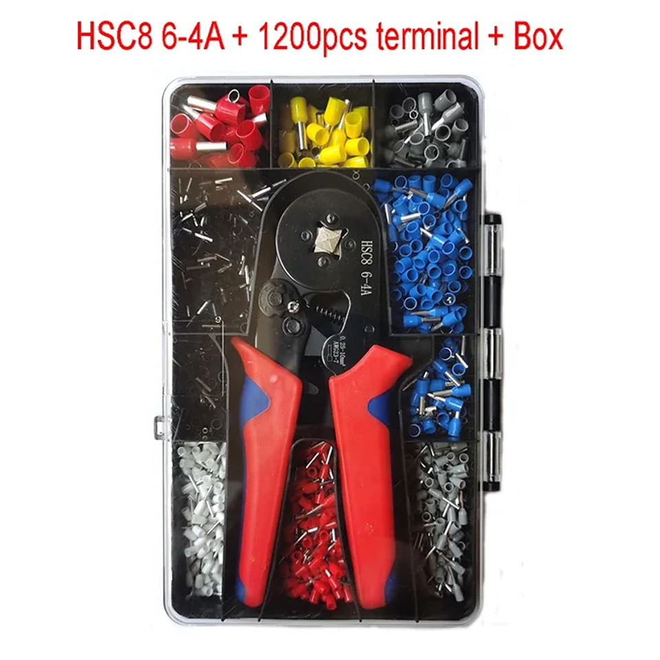 HSC8 6-4 Ferrule Crimper | 0.25-10mm² Self-Adjusting Plier 7