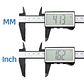 150mm Digital Electronic Caliper | Carbon Fiber Micrometer Tool - thumbnail 9