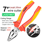 Insulated Pliers Series | 1000V High-Voltage Resistant Combination, Diagonal & Needle Nose Pliers | Professional Electrician Tools - thumbnail 13