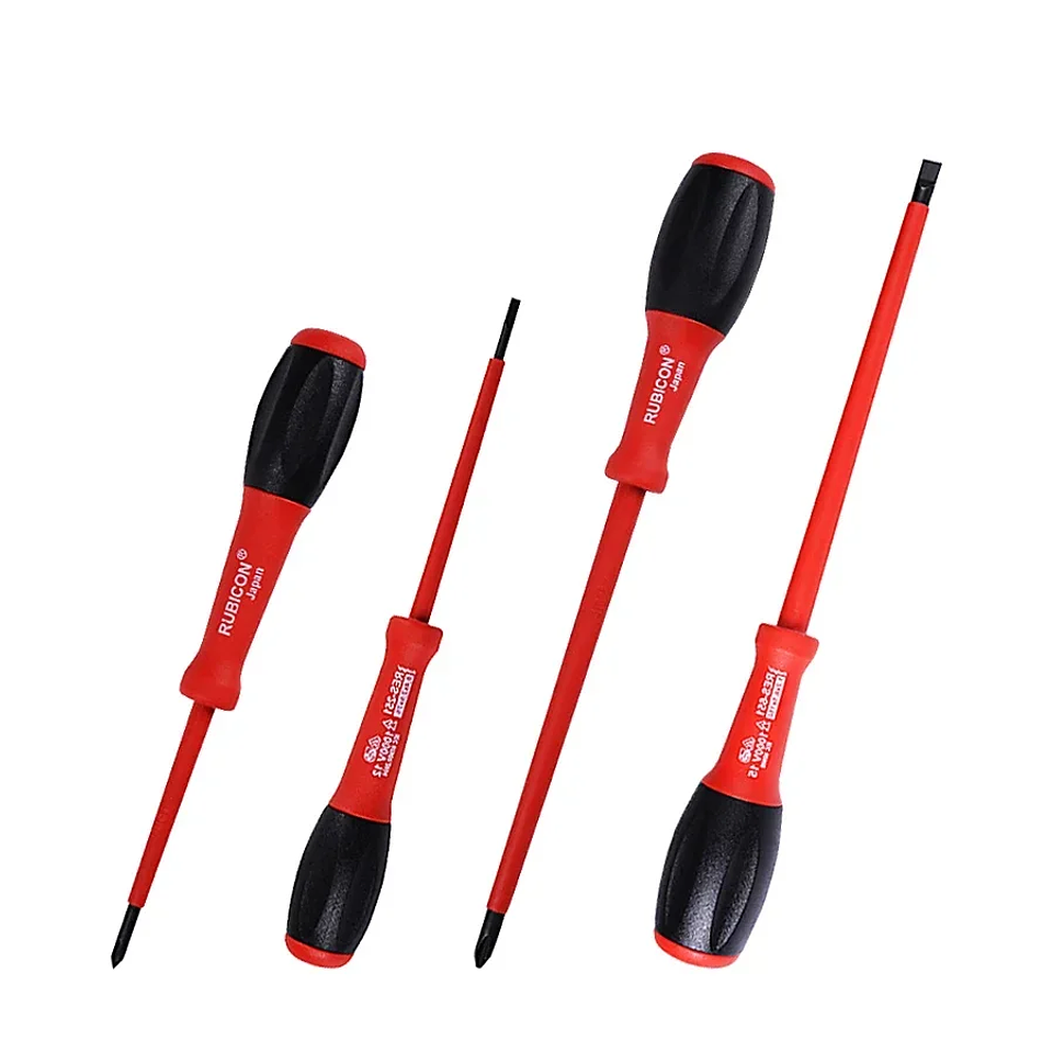 1000V VDE Insulated Screwdriver | Professional Electrician Repair Tool | Slotted & Phillips PH2 18