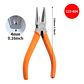 Precision Plastic Cutting Pliers | Professional Flush Cut Nippers with CR-V Steel & Return Spring - thumbnail 10