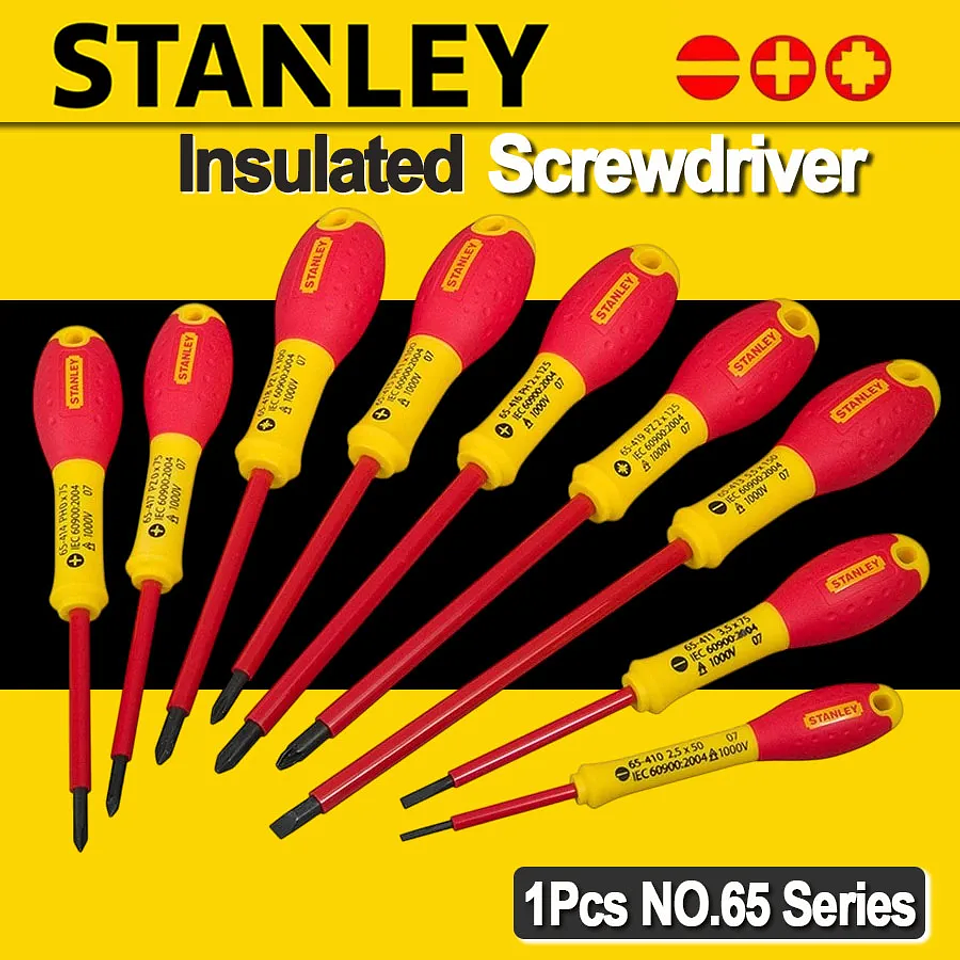 VDE 1000V Insulated Screwdriver | Professional Cr-V Electrical Tool 1