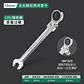180° Flex-Head Ratchet Wrench | 72-Tooth CR-V Steel Gear | Professional Metric Combination Spanner - thumbnail 16