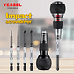 Ball Grip Impact Screwdriver Set | Interchangeable High-Torque Driver with 12° Rotation Function - thumbnail 22