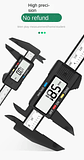 150mm Digital Electronic Caliper | Carbon Fiber Micrometer Tool - thumbnail 15