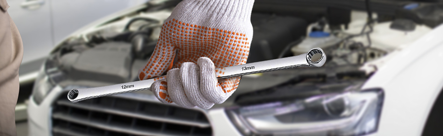 Extra Long Box End Wrench Set | Metric Aviation Spanner | Chrome Vanadium Steel 8mm–19mm 17