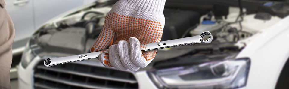 Extra Long Box End Wrench Set | Metric Aviation Spanner | Chrome Vanadium Steel 8mm–19mm 17