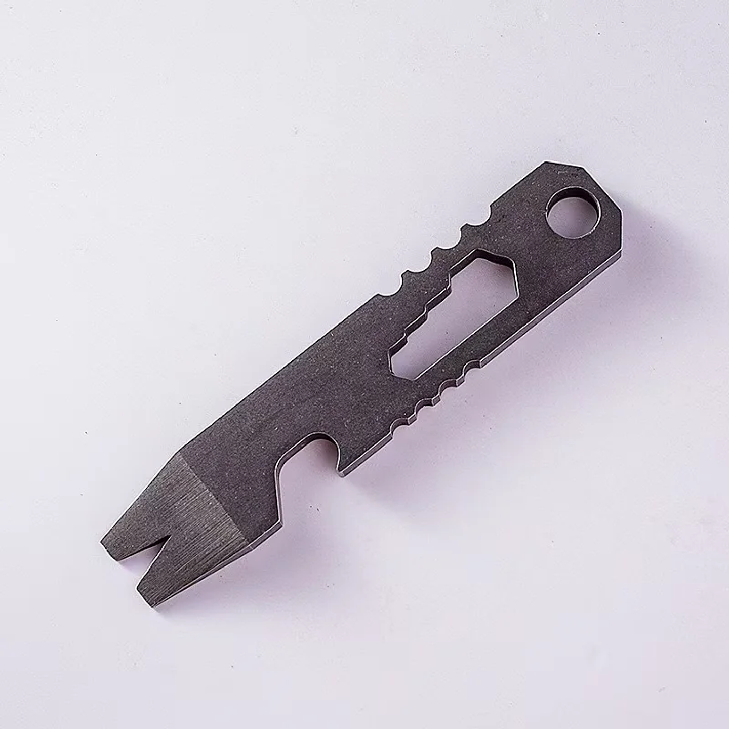 Steel EDC Multi-Tool | Heavy-Duty Pry Bar, Screwdriver & Bottle Opener | Portable Outdoor Survival Gear 10