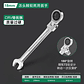 180° Flex-Head Ratchet Wrench | 72-Tooth CR-V Steel Gear | Professional Metric Combination Spanner - thumbnail 17