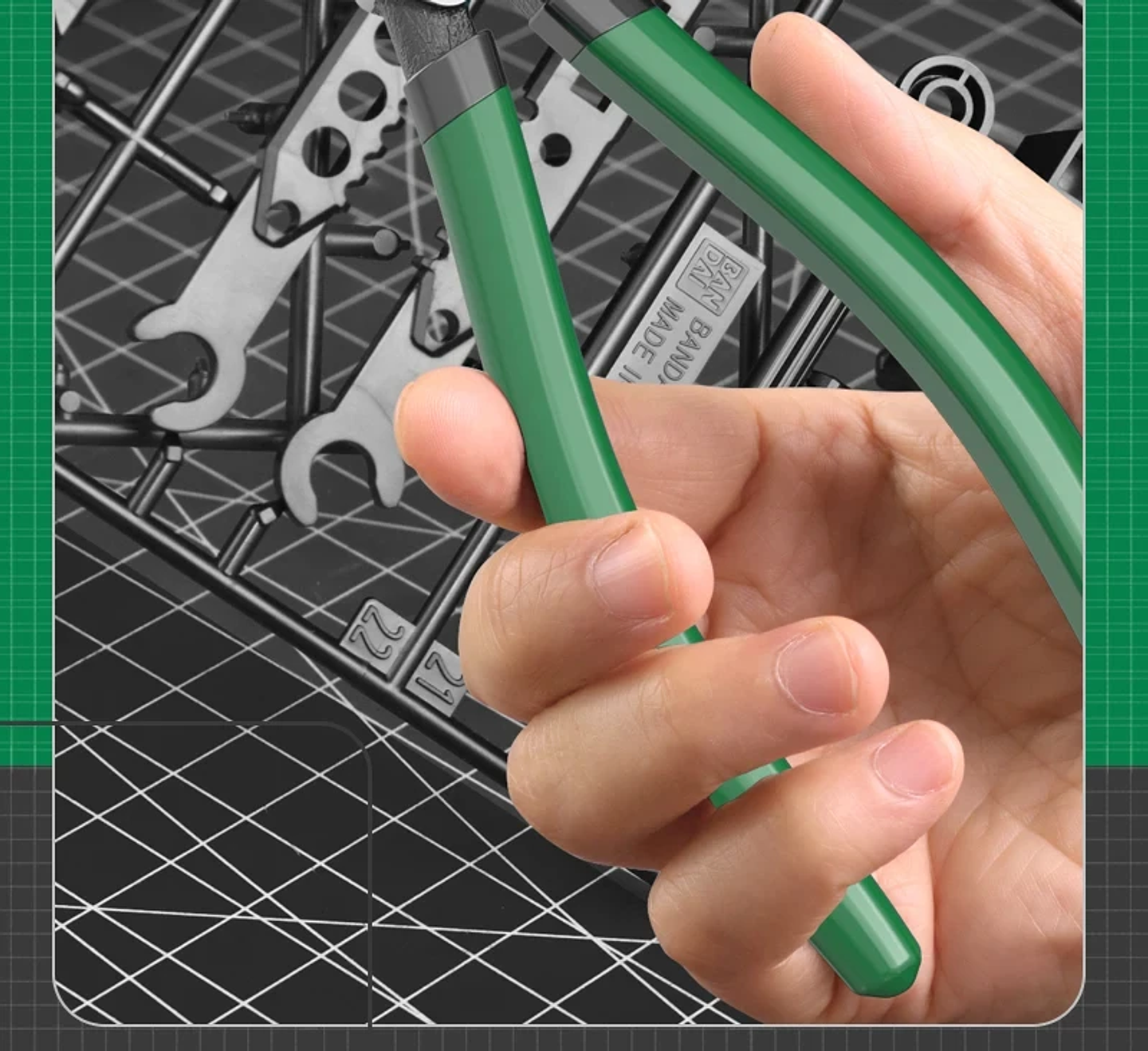 Precision Plastic Nippers & Cable Cutters | Chrome Vanadium Water Mouth Pliers for Electrical Work 24