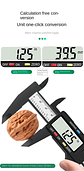 150mm Digital Electronic Caliper | Carbon Fiber Micrometer Tool - thumbnail 17