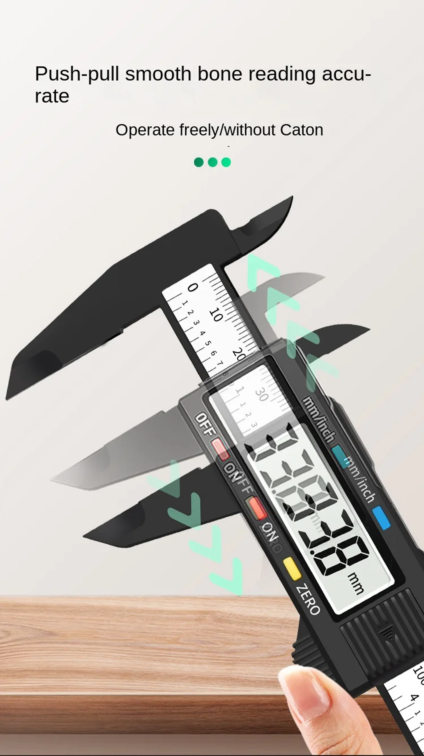 150mm Digital Electronic Caliper | Carbon Fiber Micrometer Tool 18