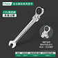 180° Flex-Head Ratchet Wrench | 72-Tooth CR-V Steel Gear | Professional Metric Combination Spanner - thumbnail 18