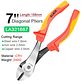 Insulated Pliers Series | 1000V High-Voltage Resistant Combination, Diagonal & Needle Nose Pliers | Professional Electrician Tools - thumbnail 18