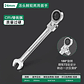 180° Flex-Head Ratchet Wrench | 72-Tooth CR-V Steel Gear | Professional Metric Combination Spanner - thumbnail 20