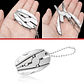 Mini Folding Beetle Pliers | Multifunctional Stainless Steel Pocket Tool | Portable Keychain Multi-Tool for Hiking & EDC - thumbnail 13
