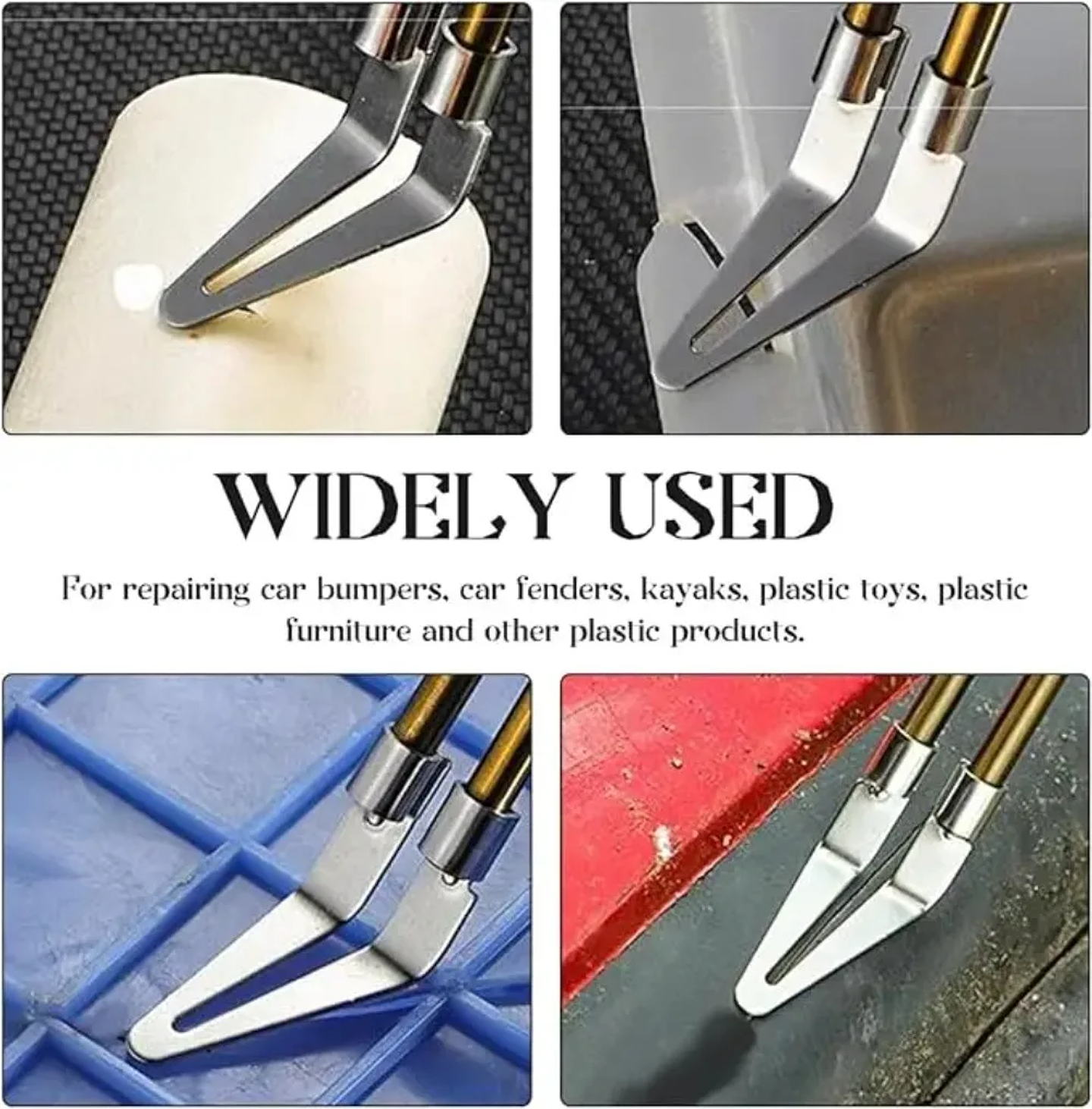 45° Smooth Head Plastic Welding Tip | Adjustable Repair Iron 19