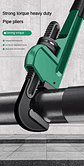 Heavy Duty Pipe Wrench | Industrial Plumbing Pliers - thumbnail 12