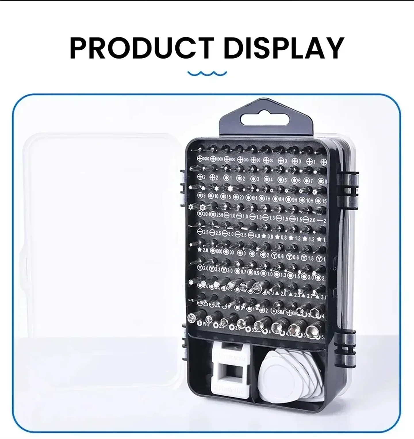 115-in-1 Precision Screwdriver Set | Professional Multi-Bit Tool Kit for PC, Mobile Phone & Electronics Repair 25