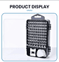 115-in-1 Precision Screwdriver Set | Professional Multi-Bit Tool Kit for PC, Mobile Phone & Electronics Repair - thumbnail 25
