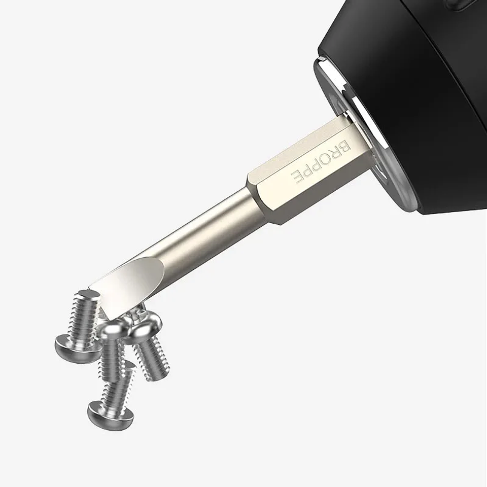 S2 Steel Magnetic Slotted Bits | 1/4