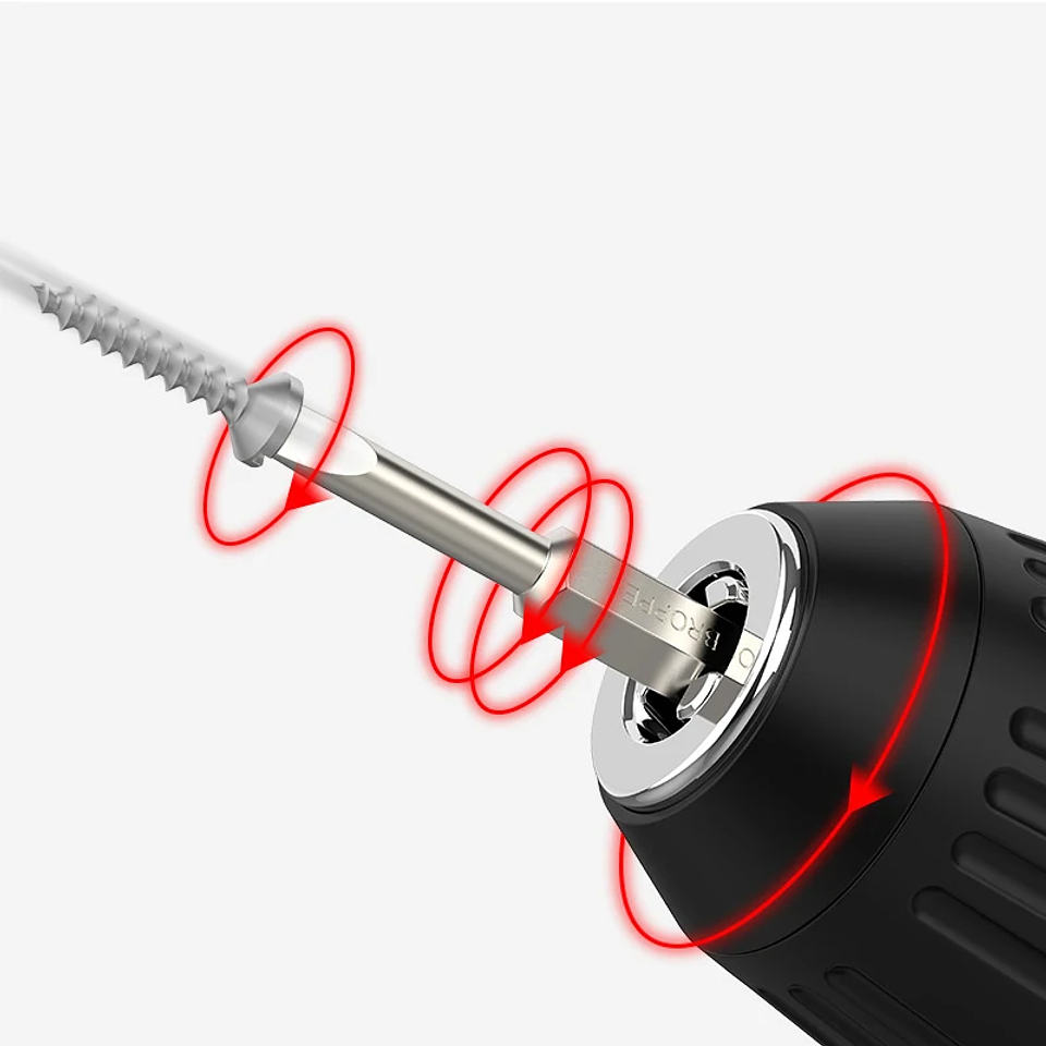 S2 Steel Magnetic Slotted Bits | 1/4