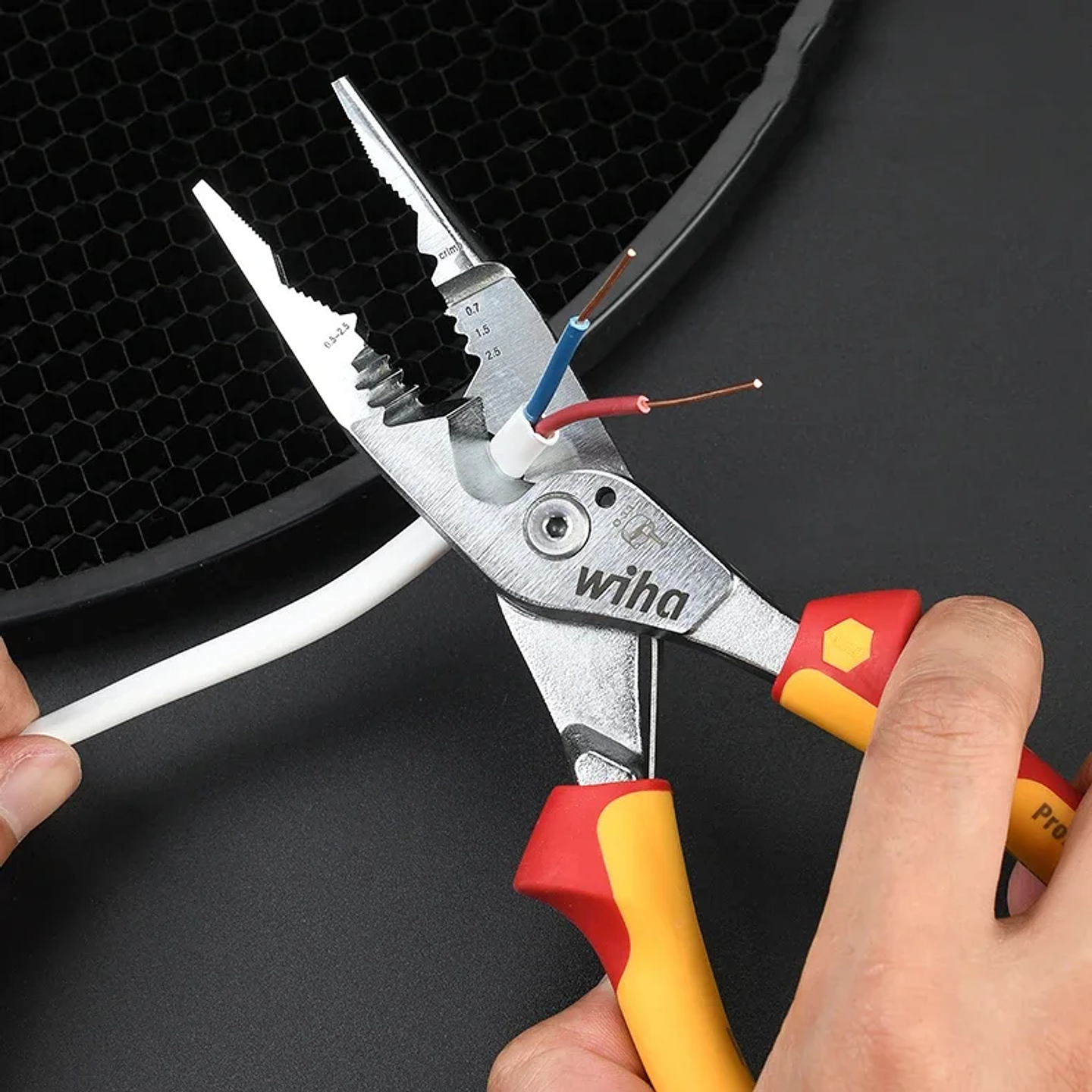 90028C Professional Electrician’s 6-in-1 Insulated Tool Kit | Heavy-Duty Belt Pouch Set 19