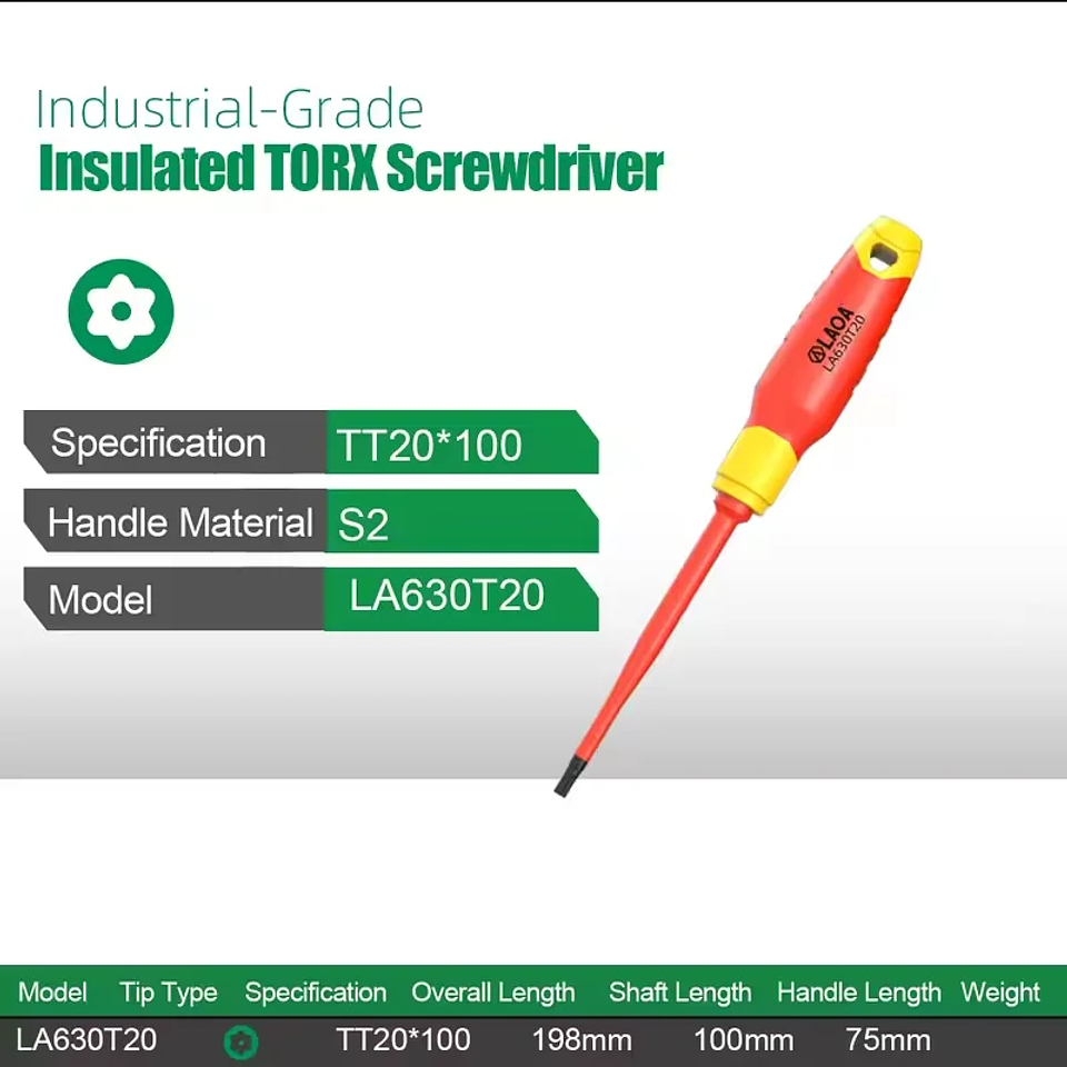 Insulated Screwdriver | 1000V High-Voltage Magnetic Driver 7