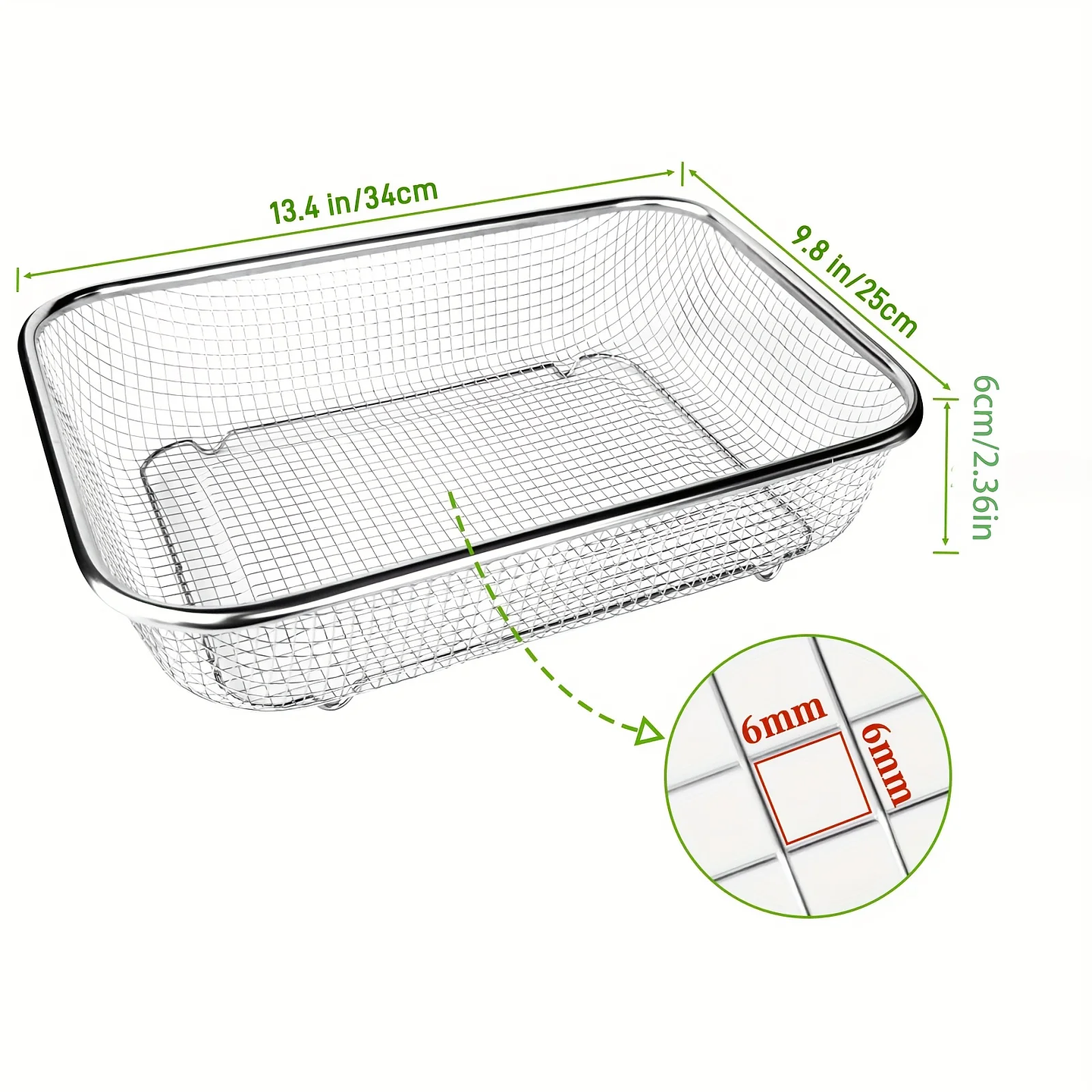 Stainless Steel Soil Sieve | Professional Mesh Sifter for Gardening & Composting 3