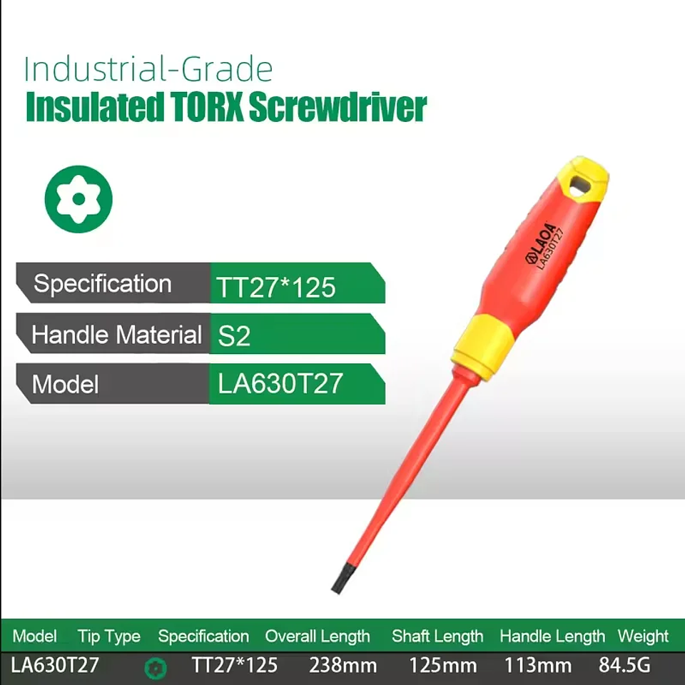 Insulated Screwdriver | 1000V High-Voltage Magnetic Driver 9