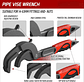 Self-Adjusting Pipe Wrench Set | 10