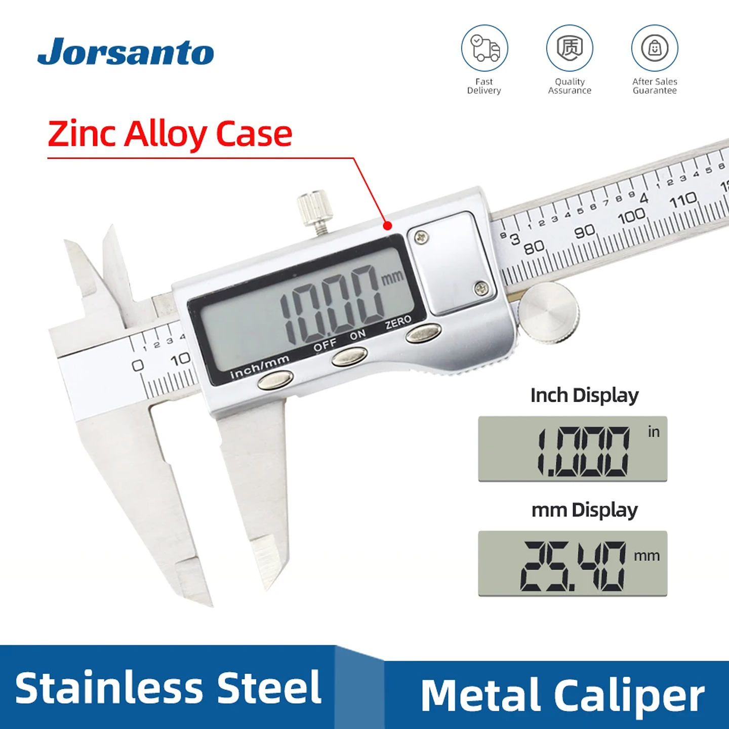 Professional Digital Caliper Set | 0-150mm Stainless Steel Electronic Micrometer 1
