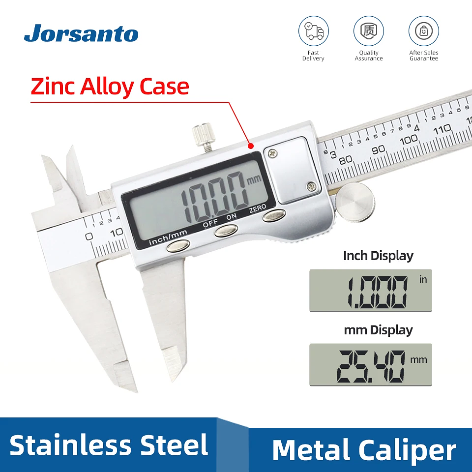 Professional Digital Caliper Set | 0-150mm Stainless Steel Electronic Micrometer 1