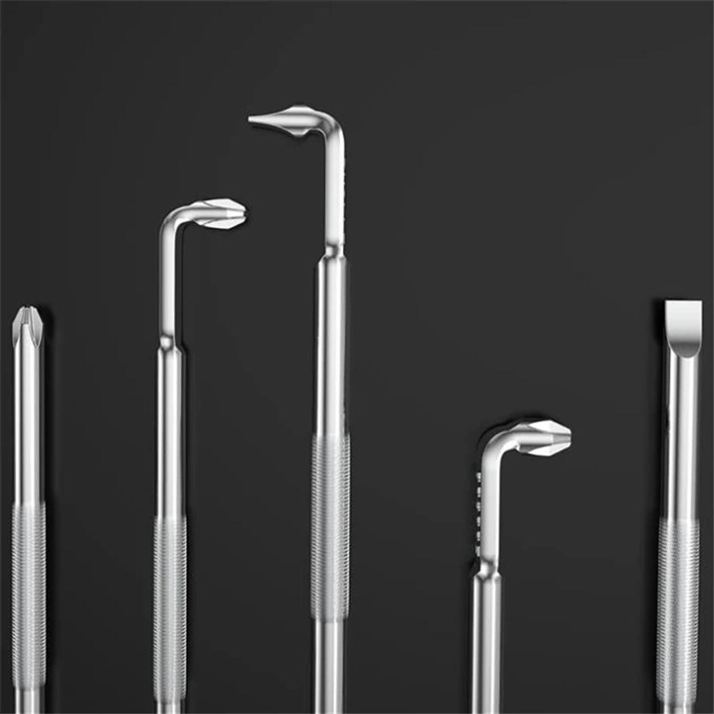 Z-Type Offset Screwdriver | 90-Degree Right-Angle L-Shaped S2 Steel Driver | Magnetic Tips for Narrow Spaces 22