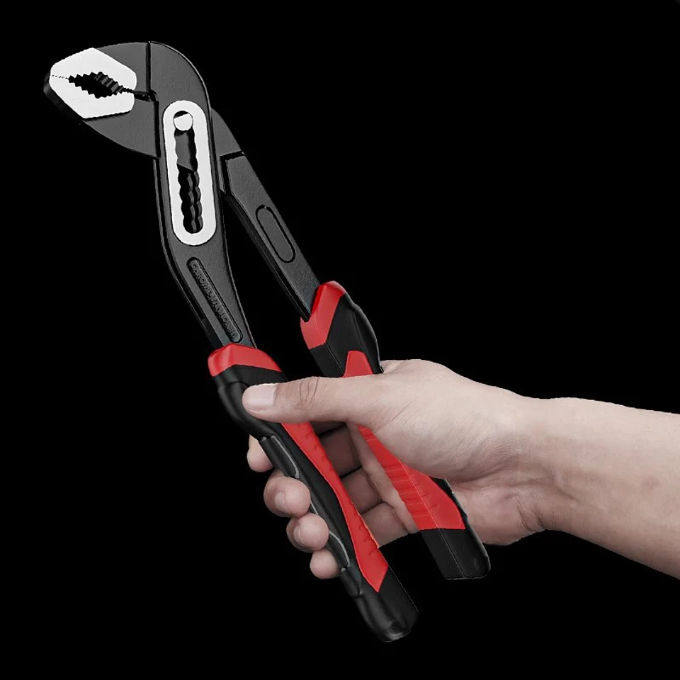 Universal Water Pump Pliers | Multi-Function Quick-Adjust Pipe Wrench 11