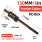Professional Digital Caliper Set | 0-150mm Stainless Steel Electronic Micrometer - thumbnail 2